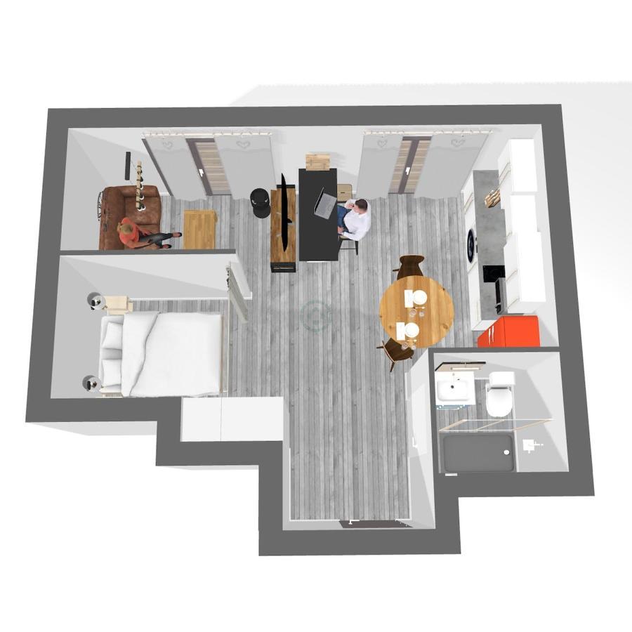 Apartamento Montagnes russes Grenoble Exterior foto
