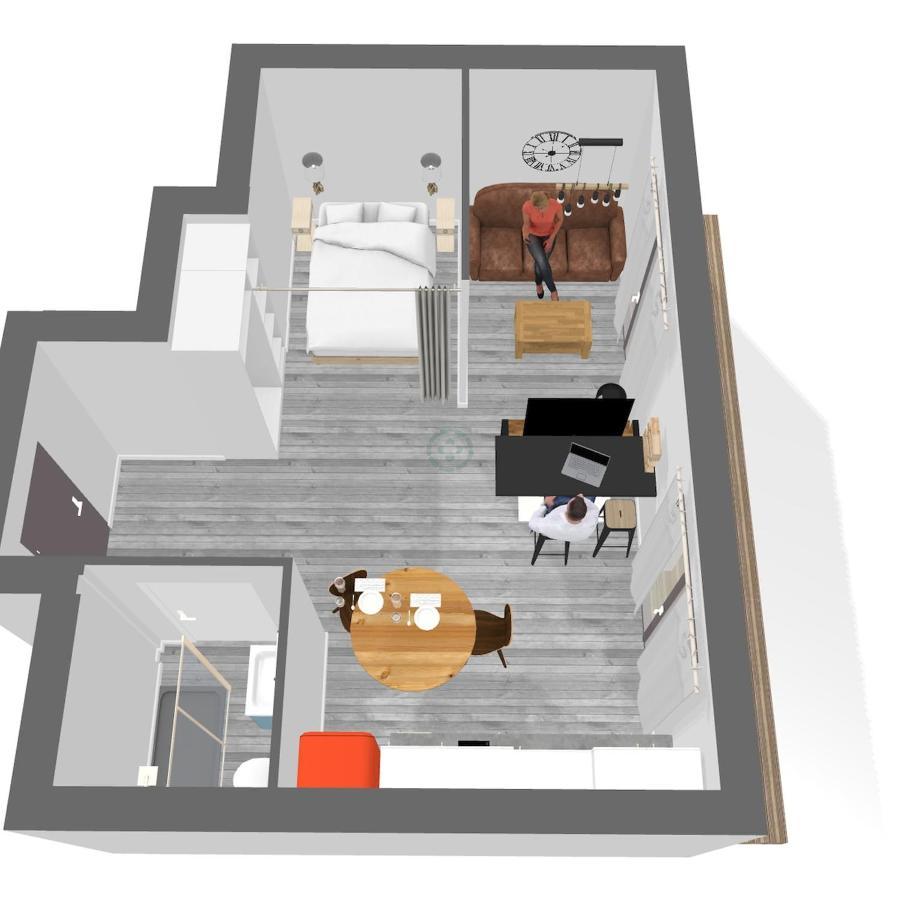 Apartamento Montagnes russes Grenoble Exterior foto